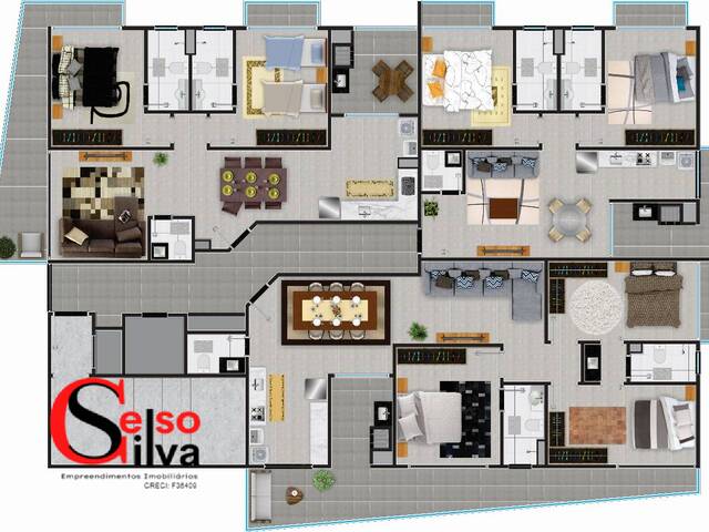 #104 - Apartamento para Venda em Balneário Piçarras - SC - 2