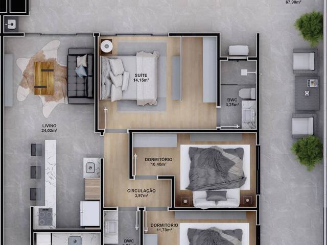 #105 - Apartamento para Venda em Balneário Piçarras - SC - 2